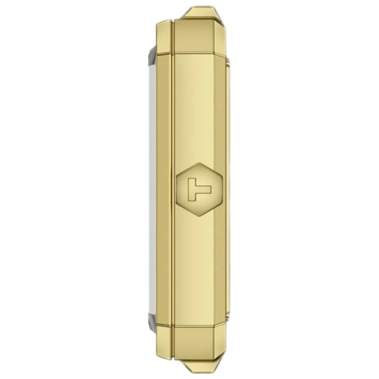 Tissot SRV Black Mother of Pearl Dial Black Leather Strap Watch for Women - T160.110.36.126.00