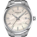 Tissot PR 100 Diamonds Mother of Pearl Dial Silver Steel Strap Watch for Women - T150.210.11.116.00