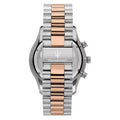 Maserati Tradizione Chronograph White Dial Two Tone Steel Strap Watch for Men - R8873646002