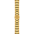 Tissot PR 100 Gold Dial Gold Steel Strap Watch for Women - T150.210.33.021.00