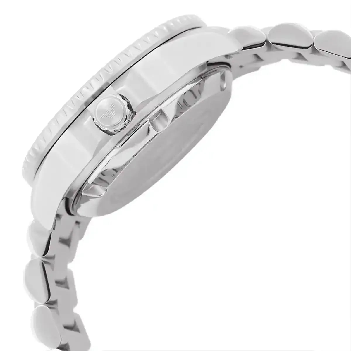 Emporio Armani Sea Explorer Blue Dial Silver Steel Strap Watch for Men - AR60087