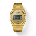 Tissot PRX Digital Quartz Gold Dial Gold Steel Strap Watch for Men - T137.463.33.020.00