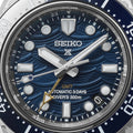 Seiko Prospex 1968 Heritage Divers GMT The Great Wave Limited Edition Blue Dial Silver Steel Strap Watch for Men - SPB509J1