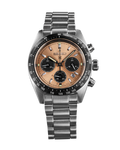 Seiko Solar Prospex Diver Speedtimer Chronograph Limited Edition Brown Dial Silver Steel Strap Watch for Men - SSC951