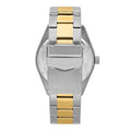 Maserati Competizione Black Dial Two Tone Steel Strap Watch for Men - R8853100042