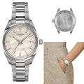 Tissot PR 100 Diamonds Mother of Pearl Dial Silver Steel Strap Watch for Women - T150.210.11.116.00
