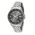 Maserati SFIDA Chronograph Grey Dial Silver Steel Strap Watch for Men - R8853140010
