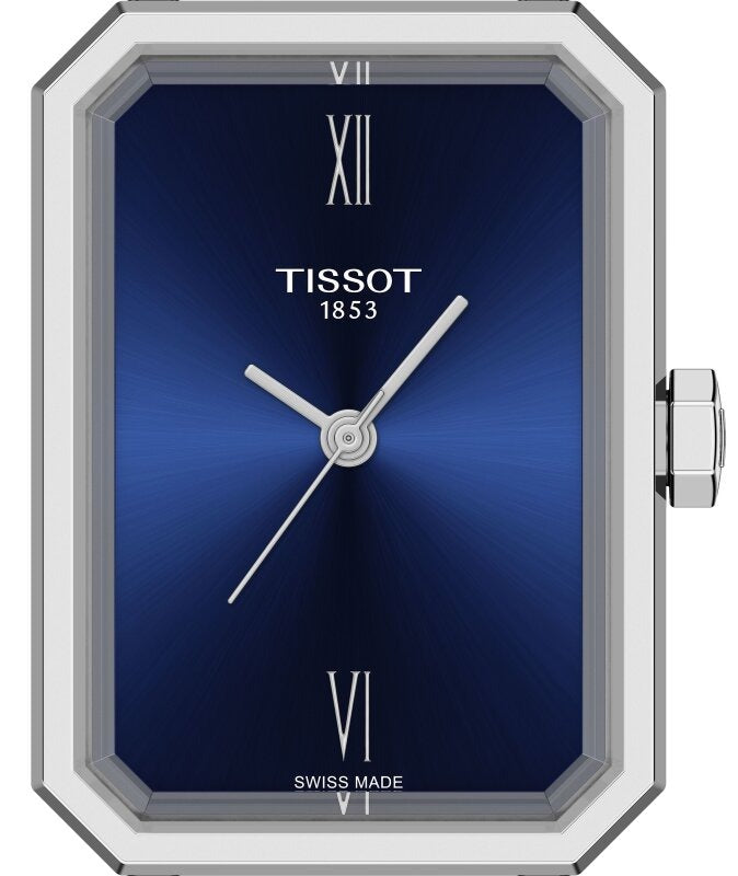 Tissot SRV Blue Dial Silver Steel Strap Watch for Women - T160.110.11.043.00