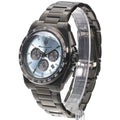 Maserati Velocità Chronograph Blue Dial Black Steel Strap Watch for Men - R8873652004