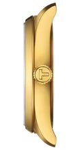 Tissot PR 100 Gold Dial Gold Steel Strap Watch for Women - T150.210.33.021.00