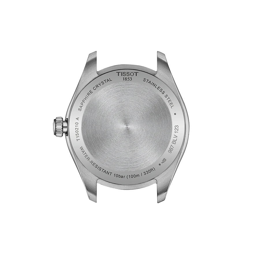Tissot PR 100 Diamonds Mother of Pearl Dial Silver Steel Strap Watch for Women - T150.210.11.116.00
