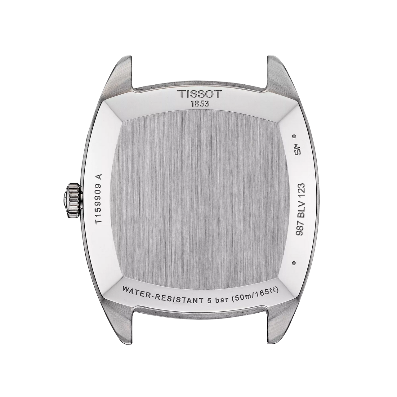 Tissot Stylist Quartz Silver Dial Brown Leather Strap Watch for Women - T159.909.16.031.00