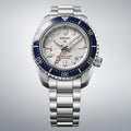 Seiko Prospex 1968 Heritage Diver's GMT 60th Anniversary White Dial Silver Steel Strap Watch for Men - SPB519J1