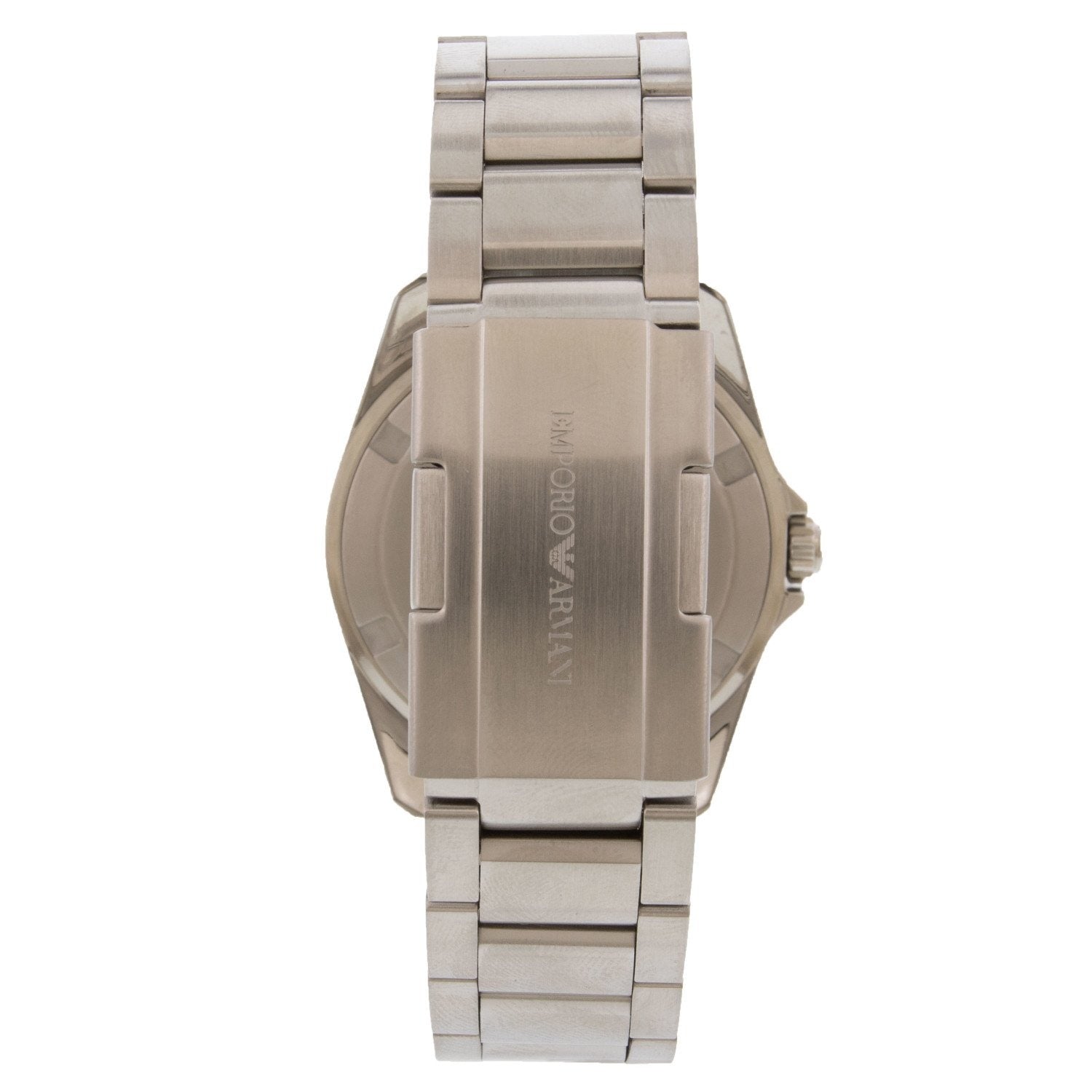 Emporio Armani Sigma Blue Dial Silver Steel Strap Watch for Men - AR11100