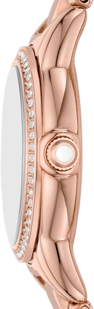 Emporio Armani Mia Mother of Pearl Dial Rose Gold Steel Strap Watch for Women - AR11671