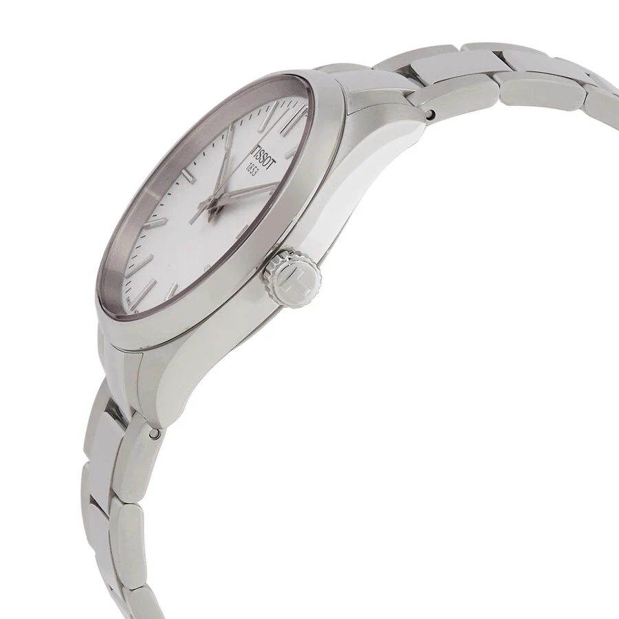 Tissot PR 100 Quartz Silver Dial Silver Steel Strap Watch for Women - T150.210.11.031.00