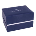 Maserati Tradizione Chronograph White Dial Two Tone Steel Strap Watch for Men - R8873646002