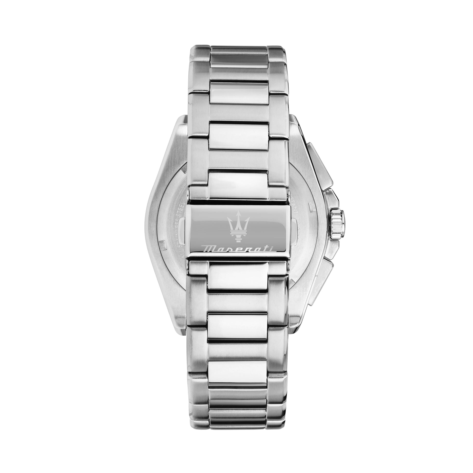 Maserati Velocità Chronograph Blue Dial Silver Steel Strap Watch for Men - R8873652001