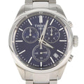 Tissot PR 100 Chronograph Blue Dial Silver Steel Strap Watch for Men - T150.417.11.041.00
