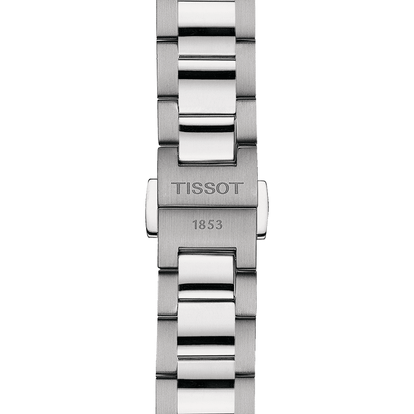 Tissot PR 100 Quartz Green Dial Silver Steel Strap Watch for Women - T150.210.11.091.00