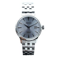 Seiko Presage Cocktail Time Automatic Ice Blue Dial Silver Steel Strap Watch for Men - SRPE19J1
