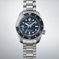 Seiko Prospex 1968 Heritage Divers GMT The Great Wave Limited Edition Blue Dial Silver Steel Strap Watch for Men - SPB509J1