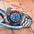 Seiko Prospex Sea Padi Blue Dial Silver Steel Strap Watch for Men - SRPE99K1