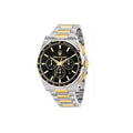 Maserati Velocità Chronograph Black Dial Two Tone Steel Strap Watch for Men - R8873652003