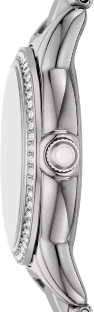 Emporio Armani Mia Mother of Pearl Dial Silver Steel Strap Watch for Women - AR11669