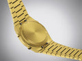 Tissot PRX Digital Quartz Gold Dial Gold Steel Strap Watch for Men - T137.463.33.020.00