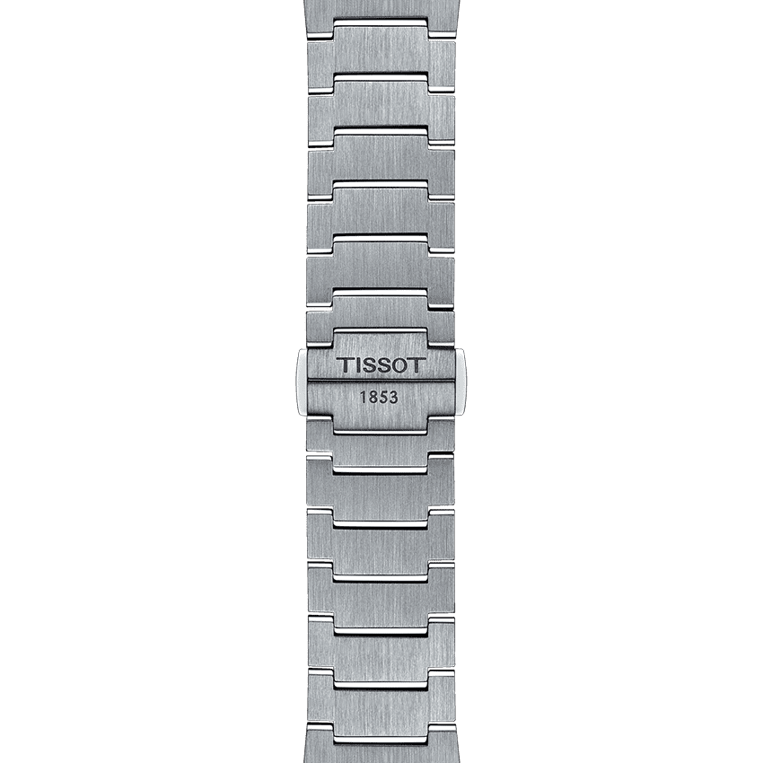 Tissot Digital Quartz Silver Dial Silver Steel Strap Watch for Men - T137.463.11.030.00