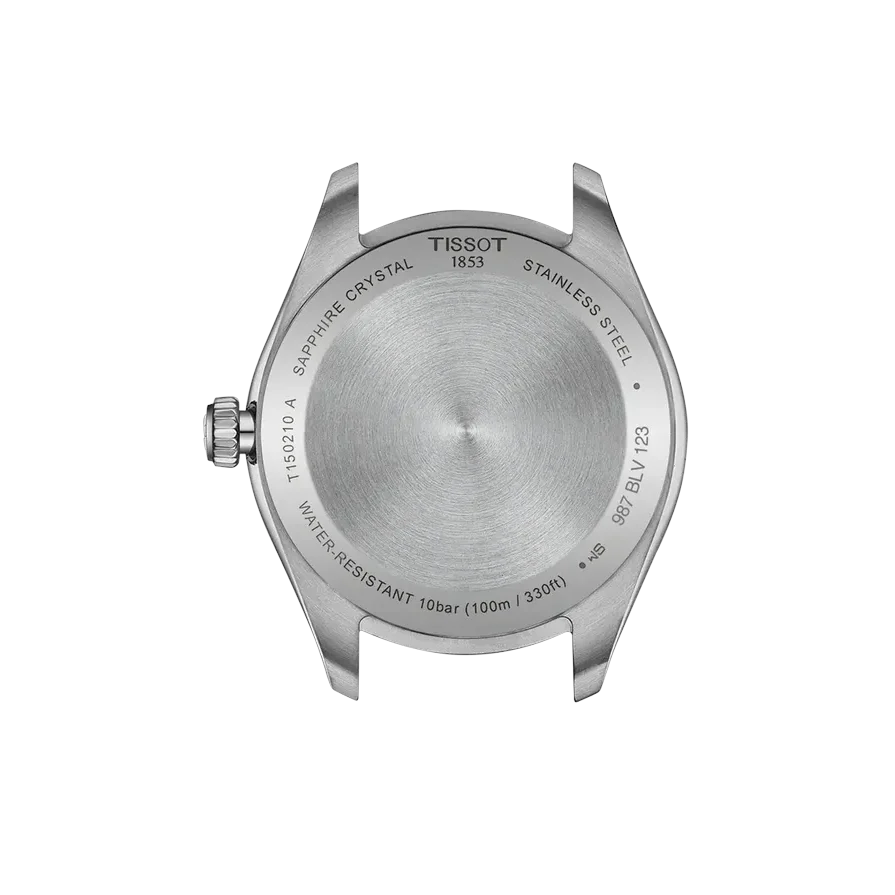 Tissot PR 100 Diamonds Mother of Pearl Dial Silver Steel Strap Watch for Women - T150.210.11.116.00