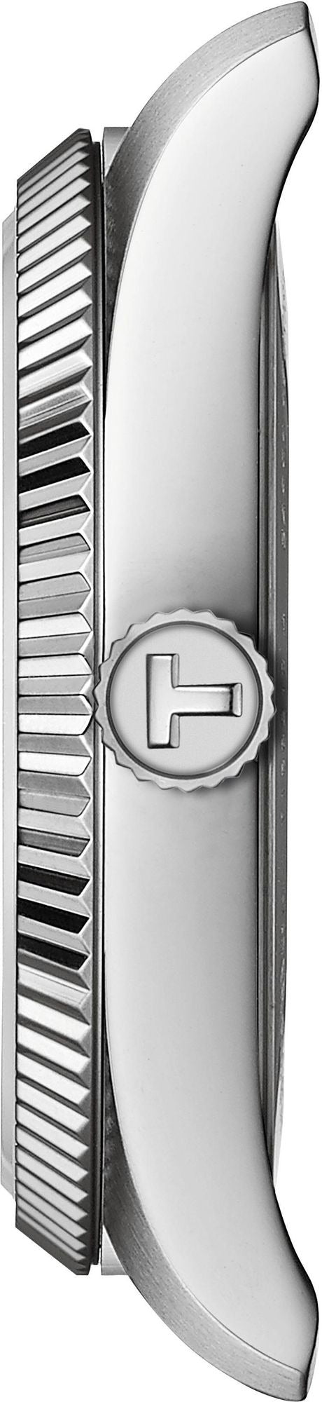 Tissot Ballade Quartz Green Dial Silver Steel Strap Watch for Women - T156.210.11.091.00