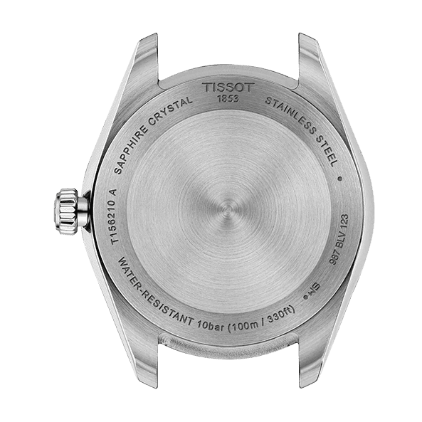 Tissot Ballade Quartz Blue Dial Two Tone Steel Strap Watch for Women - T156.210.22.041.00