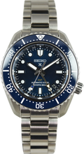Seiko Prospex 1968 Heritage Divers GMT The Great Wave Limited Edition Blue Dial Silver Steel Strap Watch for Men - SPB509J1