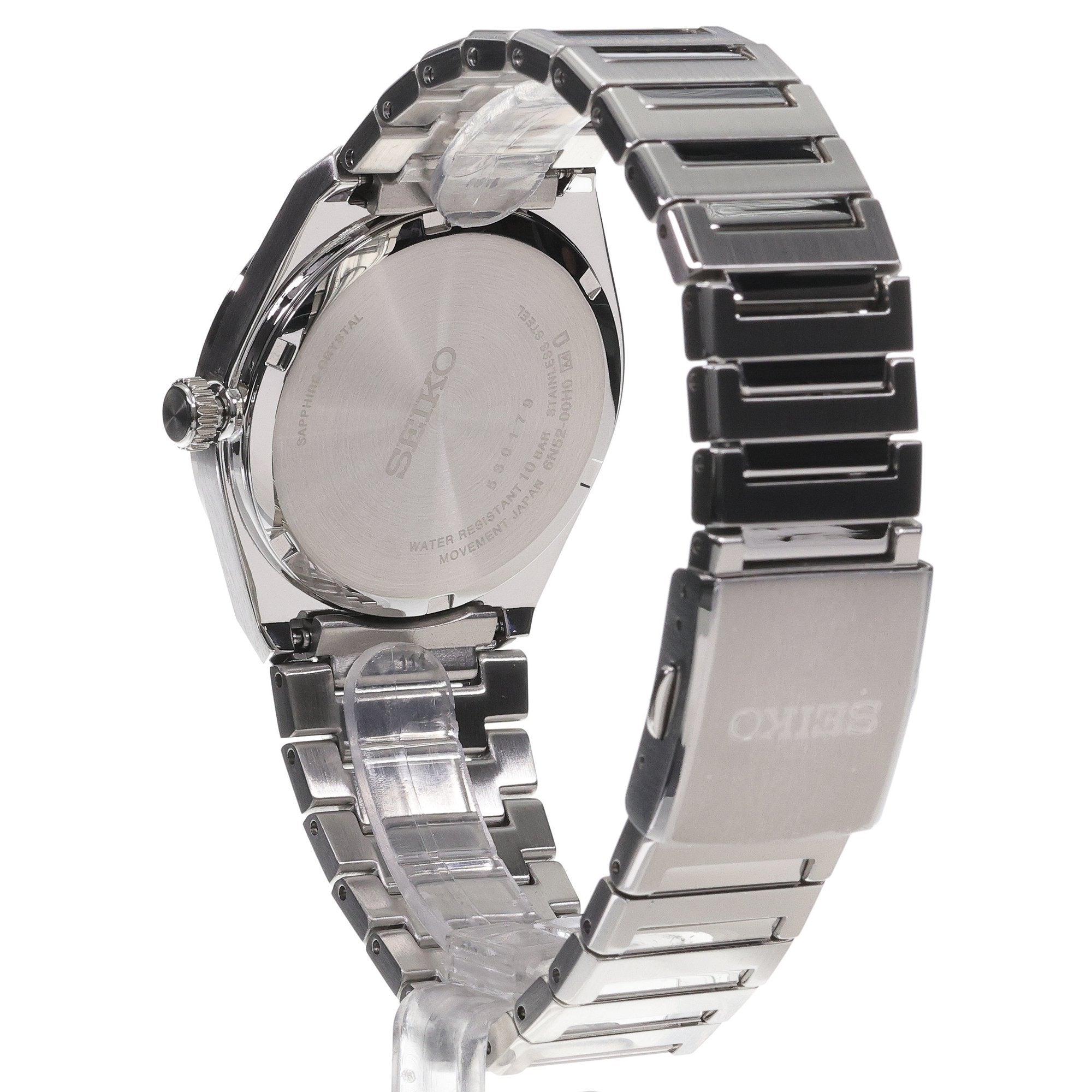 Seiko Conceptual Green Dial Silver Steel Strap Watch for Men - SUR601P1