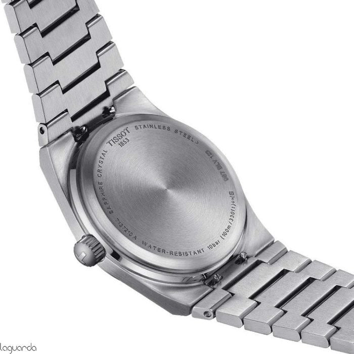Tissot PRX Quartz Mother of Pearl Dial Silver Steel Strap Watch for Women- T137.210.11.111.00