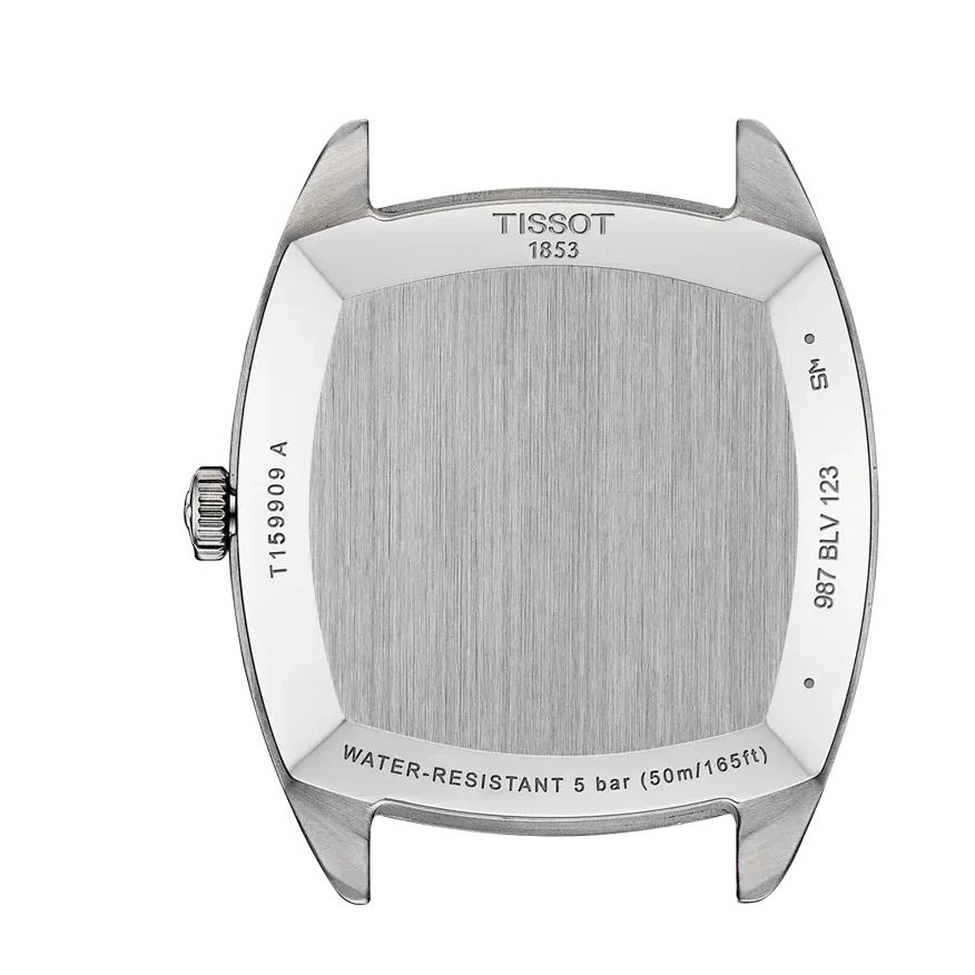 Tissot Stylist Quartz Silver Dial Brown Leather Strap Watch for Women - T159.909.16.031.00