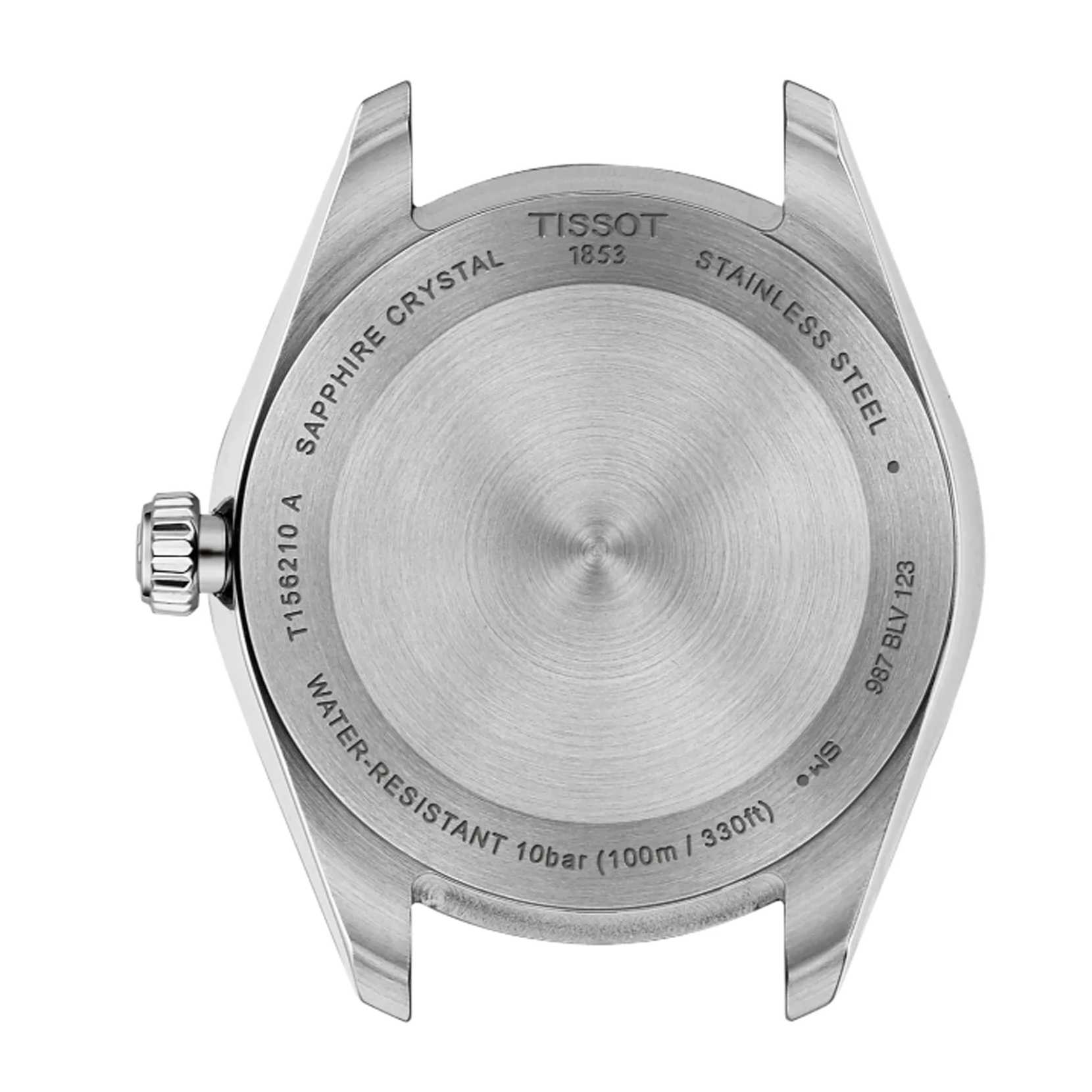 Tissot Ballade Quartz Blue Dial Silver Steel Strap Watch for Women - T156.210.11.351.00