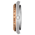 Tissot PRX Powermatic 80 18K Gold Brown Dial Silver Steel Strap Watch for Men - T931.407.41.291.00