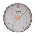 Tissot PR 100 Quartz Silver Dial Black Leather Strap Watch for Men - T150.410.16.031.00
