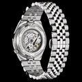 Citizen Tsuyosa 60 Automatic Black Dial Silver Steel Strap Watch for Men - NK0020-55E