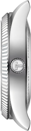 Tissot Ballade Powermatic 80 COSC Silver Dial Silver Steel Strap Watch for Men - T156.408.11.033.00