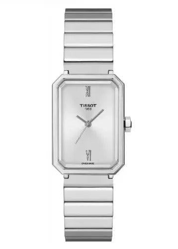 Tissot SRV Silver Dial Silver Steel Strap Watch for Women - T160.110.11.033.00