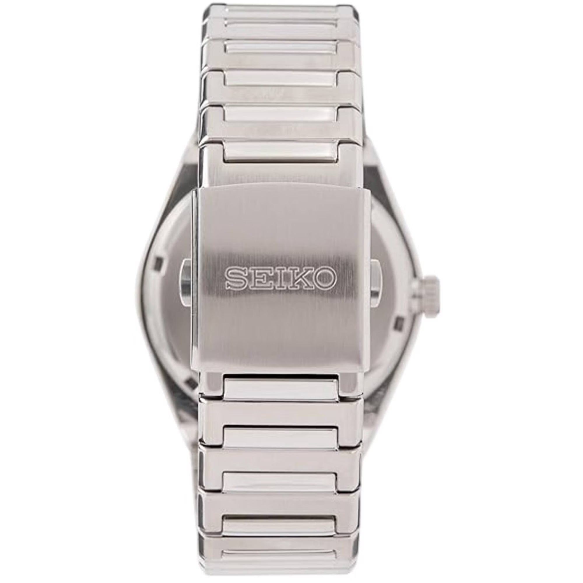 Seiko Conceptual Gray Dial Silver Steel Strap Watch for Men - SUR557P1