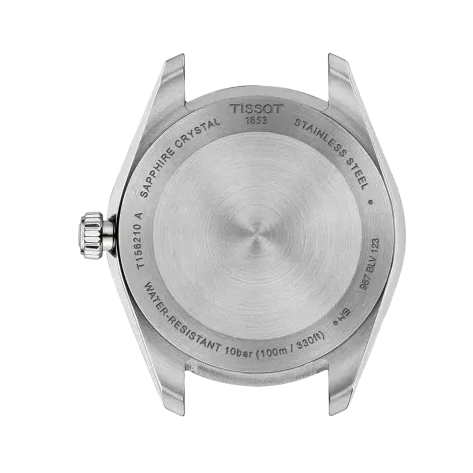 Tissot Ballade Quartz Silver Dial Two Tone Steel Strap Watch for Women - T156.210.22.031.00