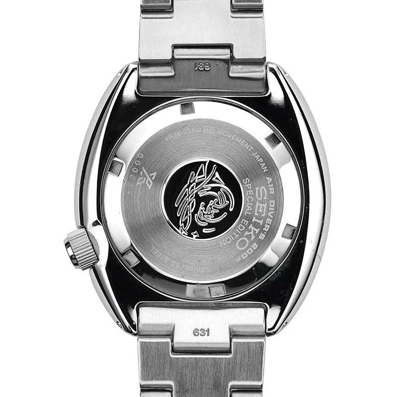 Seiko Prospex Sea Padi Blue Dial Silver Steel Strap Watch for Men - SRPE99K1