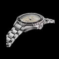 Seiko Prospex Polygonal Divers Automatic Pearl White Dial Silver Steel Strap Watch for Men - SPB481J1