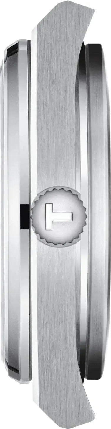 Tissot PRX Quartz Red Dial Silver Steel Strap Watch for Women - T137.210.11.421.00