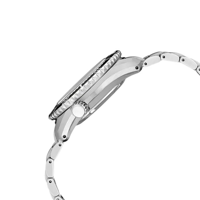 Seiko Prospex The Night of Siam Limited Edition Yellow Dial Silver Steel Strap Watch for Men - SPB487J1